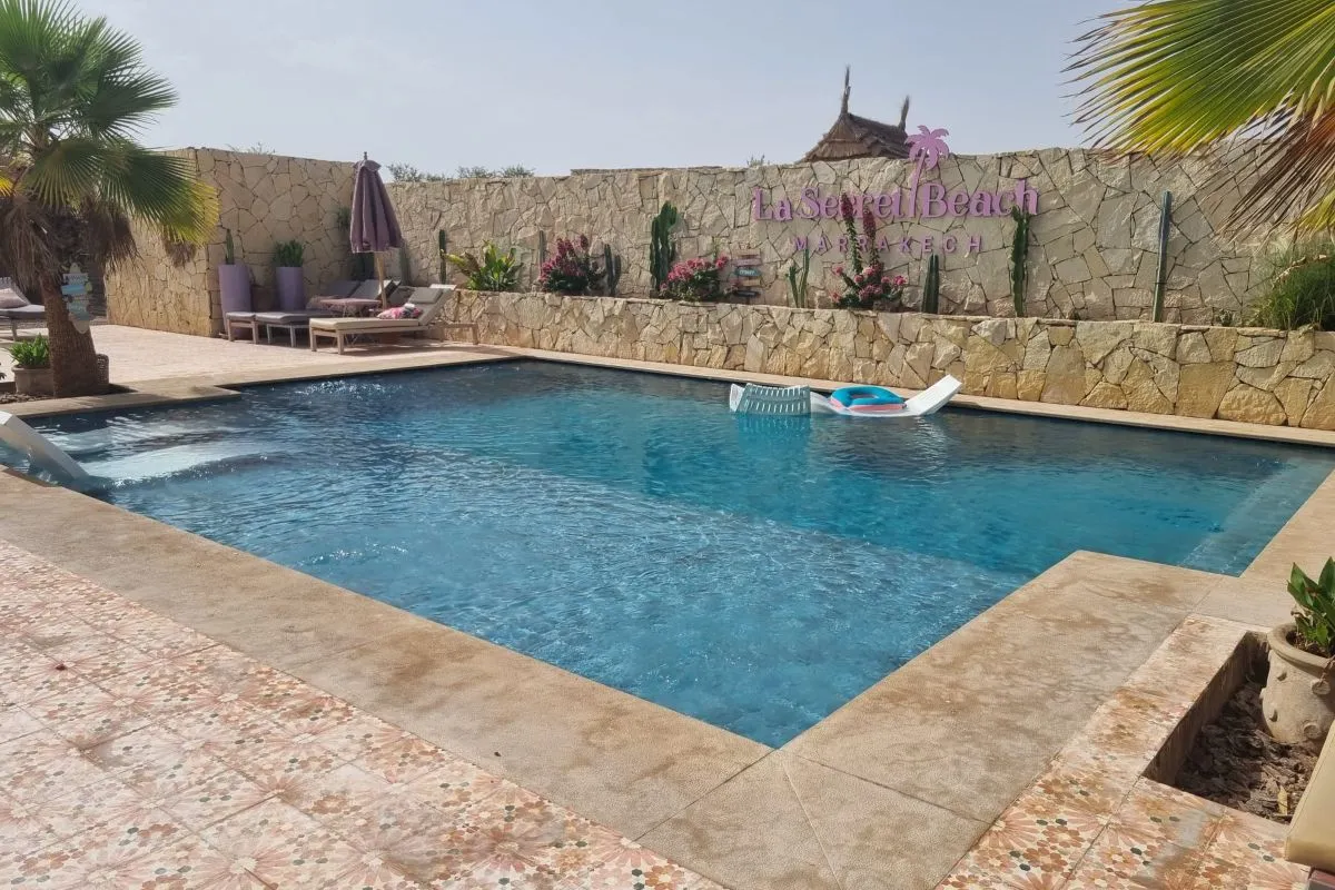 Bali pool secret beach marrakech