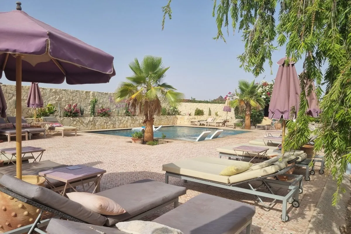Espace bali pool femmes adultes secret beach marrakech